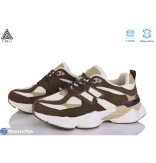 Кросівки жіночі на весну/осінь (8 пар р.36-41) коричневий  "STILLI Group"