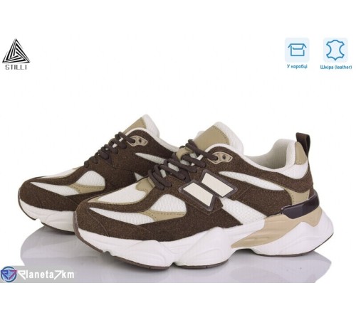 Кросівки жіночі на весну/осінь (8 пар р.36-41) коричневий  "STILLI Group"