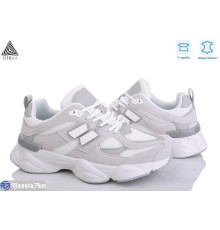 Кросівки жіночі на весну/осінь (8 пар р.36-41) сірий  "STILLI Group"