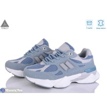 Кросівки жіночі на весну/осінь (8 пар р.36-41) синій  "STILLI Group"