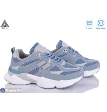 Кросівки жіночі на весну/осінь (8 пар р.36-41) синій  "STILLI Group"