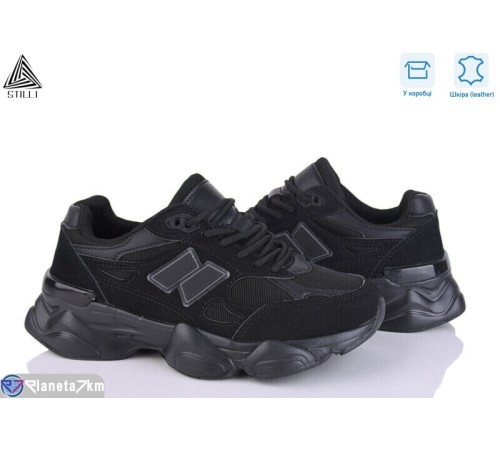 Кросівки жіночі на весну/осінь (8 пар р.36-41) чорний  "STILLI Group"