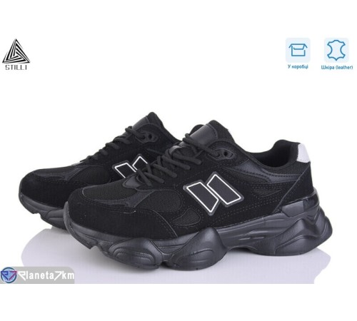 Кросівки жіночі на весну/осінь (8 пар р.36-41) чорний  "STILLI Group"