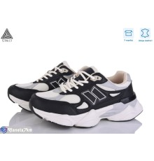 Кросівки жіночі на весну/осінь (8 пар р.36-41) чорний  "STILLI Group"