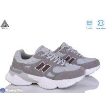 Кросівки жіночі на весну/осінь (8 пар р.36-41) сірий  "STILLI Group"