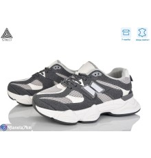 Кросівки жіночі на весну/осінь (8 пар р.36-41) сірий  "STILLI Group"