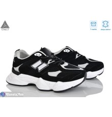 Кросівки жіночі на весну/осінь (8 пар р.36-41) чорний  "STILLI Group"