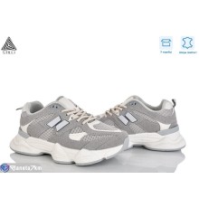 Кросівки жіночі на весну/осінь (8 пар р.36-41) сірий  "STILLI Group"