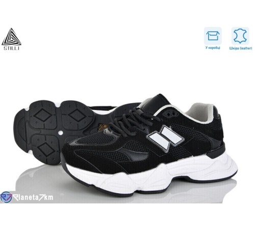Кросівки жіночі на весну/осінь (8 пар р.36-41) чорний  "STILLI Group"
