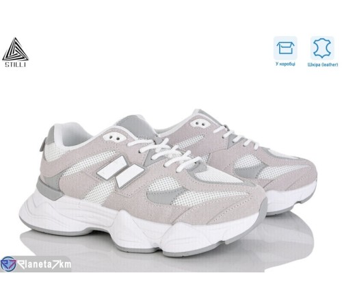 Кросівки жіночі на весну/осінь (8 пар р.36-41) сірий  "STILLI Group"