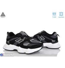 Кросівки жіночі на весну/осінь (8 пар р.36-41) чорний  "STILLI Group"