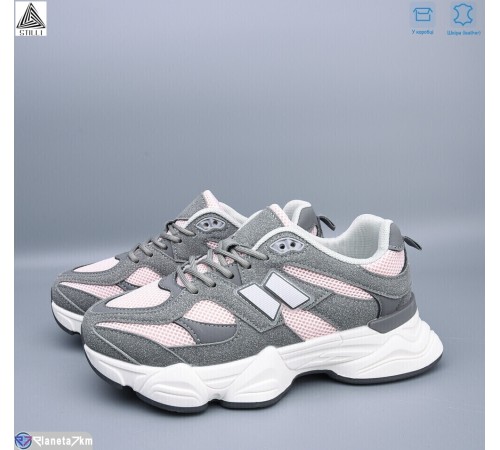 Кросівки жіночі на весну/осінь (8 пар р.36-41) сірий  "STILLI Group"