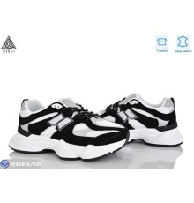 Кросівки жіночі на весну/осінь (8 пар р.36-41) чорний  "STILLI Group"