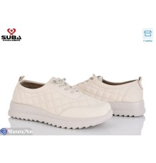 Кросівки жіночі на весну/осінь (6 пар р.40-42) бежевий  "SUBA"
