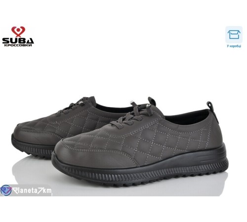 Кросівки жіночі на весну/осінь (6 пар р.40-42) сірий  "SUBA"