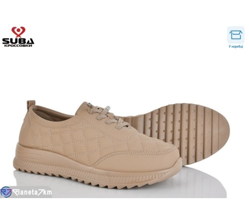 Кросівки жіночі на весну/осінь (6 пар р.40-42) коричневий  "SUBA"