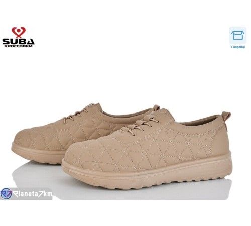Кросівки жіночі на весну/осінь (6 пар р.40-42) коричневий  "SUBA"