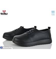 Кросівки жіночі на весну/осінь (6 пар р.40-42) чорний  "SUBA"