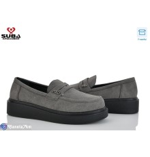 Туфлі жіночі на весну/осінь (8 пар р.37-41) сірий  "SUBA"