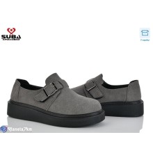 Туфлі жіночі на весну/осінь (8 пар р.37-41) сірий  "SUBA"