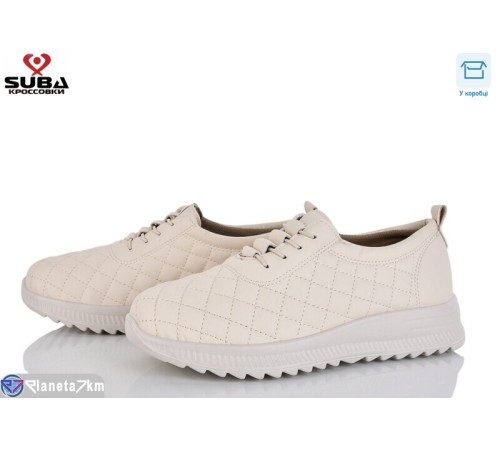 Кросівки жіночі на весну/осінь (8 пар р.37-42) бежевий  "SUBA"