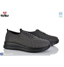Кросівки жіночі на весну/осінь (8 пар р.37-42) сірий  "SUBA"