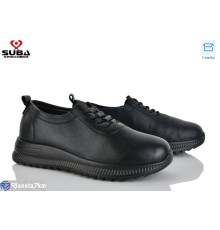 Кросівки жіночі на весну/осінь (8 пар р.37-42) чорний  "SUBA"