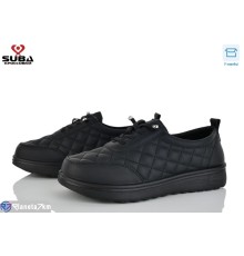 Кросівки жіночі на весну/осінь (8 пар р.37-42) чорний  "SUBA"