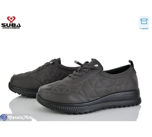 Кросівки жіночі на весну/осінь (8 пар р.37-42) сірий  "SUBA"