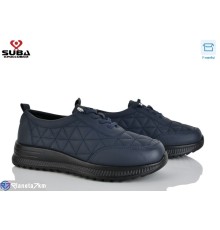 Кросівки жіночі на весну/осінь (8 пар р.37-42) синій  "SUBA"