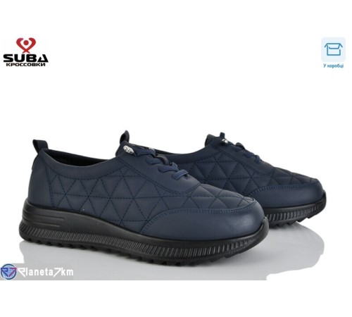 Кросівки жіночі на весну/осінь (8 пар р.37-42) синій  "SUBA"