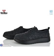 Кросівки жіночі на весну/осінь (8 пар р.37-42) чорний  "SUBA"