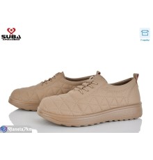 Кросівки жіночі на весну/осінь (8 пар р.37-42) коричневий  "SUBA"