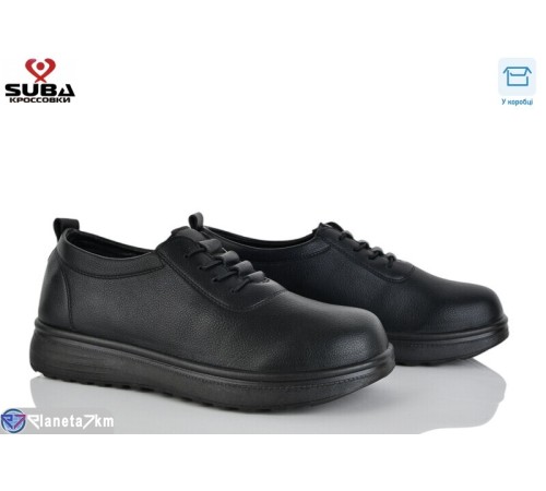 Кросівки жіночі на весну/осінь (8 пар р.37-42) чорний  "SUBA"