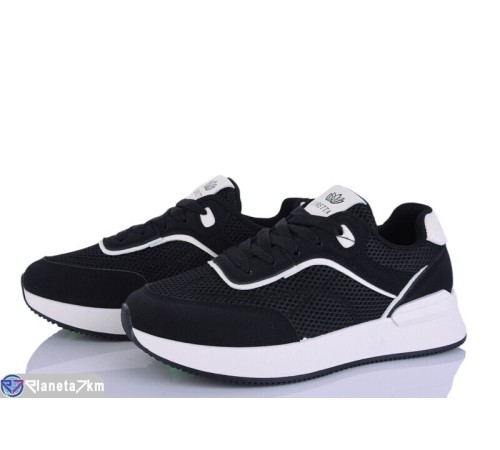 Кросівки жіночі на весну/осінь (8 пар р.36-41) чорний  "LOREDANA"