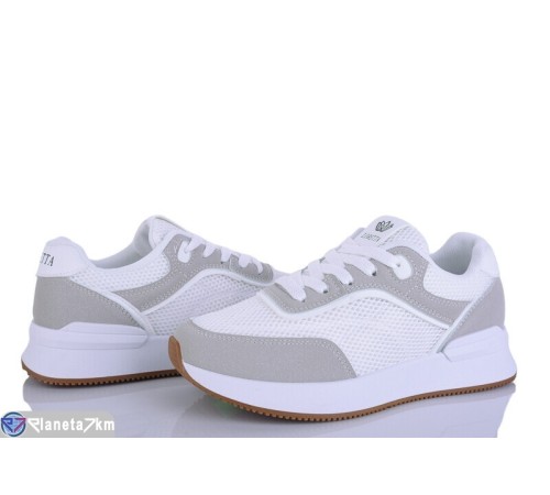 Кросівки жіночі на весну/осінь (8 пар р.36-41) білий  "LOREDANA"