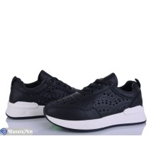 Кросівки жіночі на літо (8 пар р.36-41) чорний  "LOREDANA"