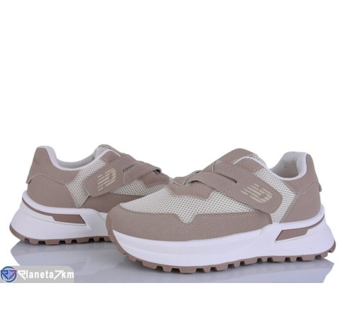 Кросівки жіночі на весну/осінь (8 пар р.36-41) бежевий  "LOREDANA"