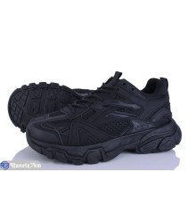 Кросівки жіночі на весну/осінь (8 пар р.36-41) чорний  "LOREDANA"