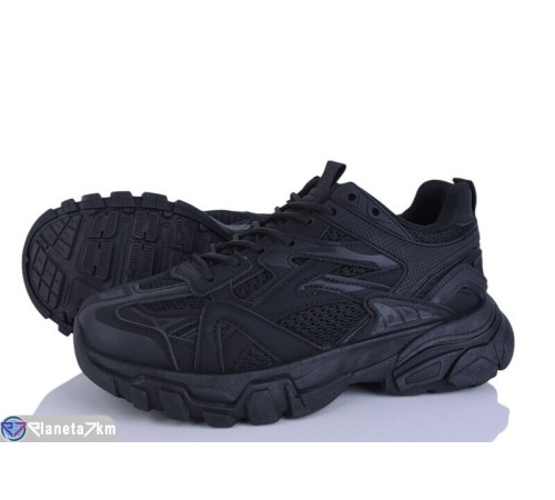 Кросівки жіночі на весну/осінь (8 пар р.36-41) чорний  "LOREDANA"