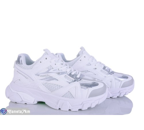 Кросівки жіночі на весну/осінь (8 пар р.36-41) білий  "LOREDANA"