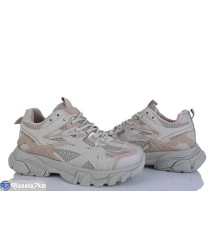 Кросівки жіночі на весну/осінь (8 пар р.36-41) бежевий  "LOREDANA"