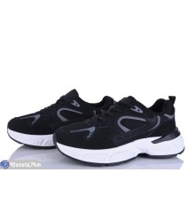 Кросівки жіночі на весну/осінь (8 пар р.36-41) чорний  "LOREDANA"