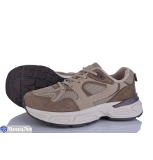 Кросівки жіночі на весну/осінь (8 пар р.36-41) коричневий  "LOREDANA"