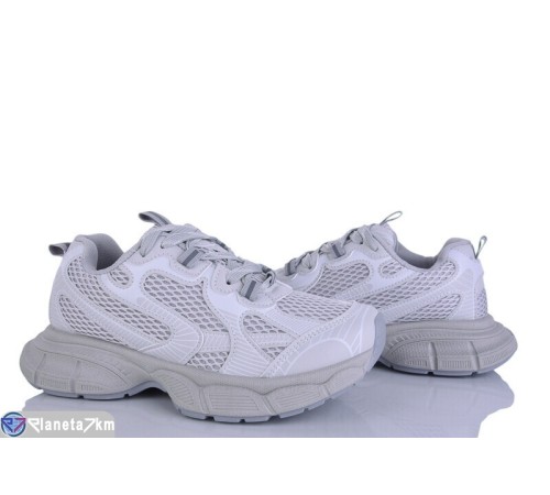 Кросівки жіночі на весну/осінь (8 пар р.36-41) сірий  "LOREDANA"