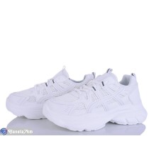 Кросівки жіночі на весну/осінь (8 пар р.36-41) білий  "LOREDANA"