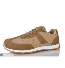 Кросівки жіночі на весну/осінь (8 пар р.37-41) коричневий  "Lilin"