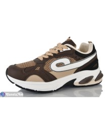 Кросівки жіночі на весну/осінь (8 пар р.37-41) коричневий  "Lilin"