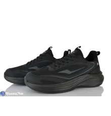 Кросівки чоловічі на весну/осінь (8 пар р.39-44) чорний  "LEVLU"