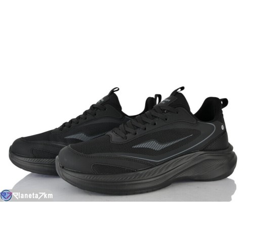 Кросівки чоловічі на весну/осінь (8 пар р.39-44) чорний  "LEVLU"